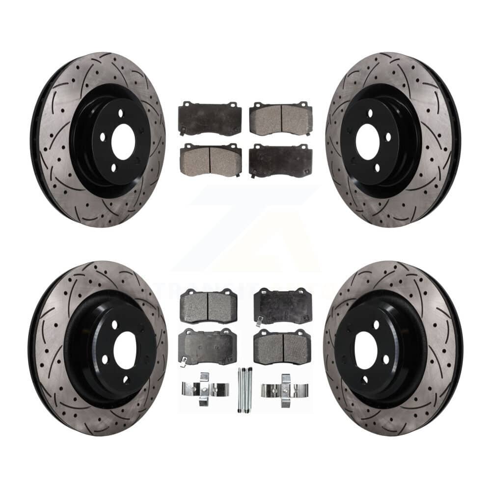 Transit Auto - KDF-101838 - Front and Rear Disc Brake Kits