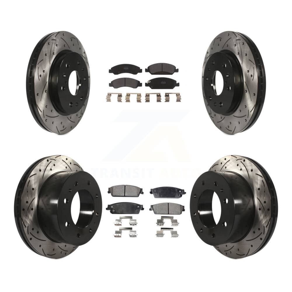 Transit Auto - KDF-101850 - Front and Rear Disc Brake Kits