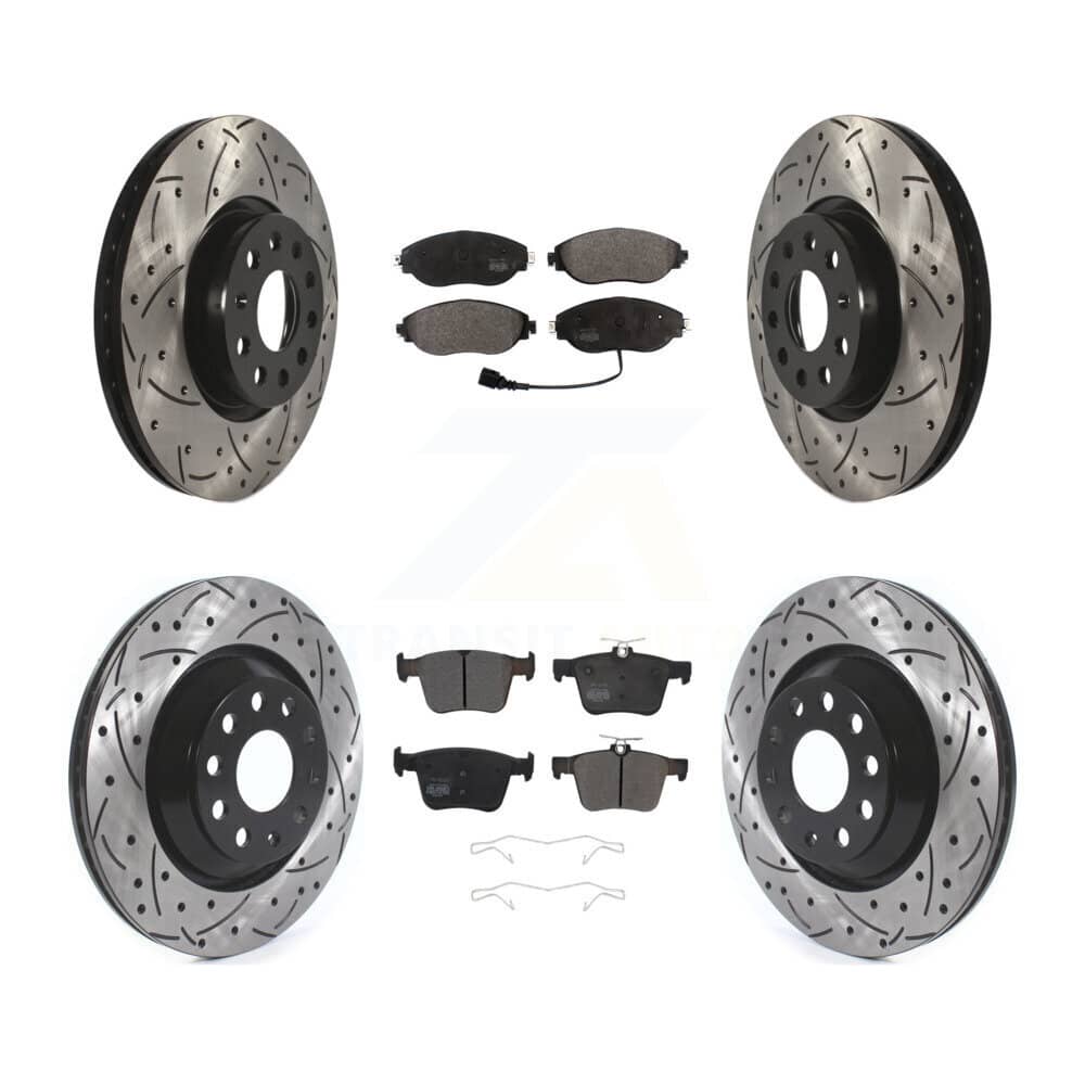 Transit Auto - KDF-101855 - Front and Rear Disc Brake Kits