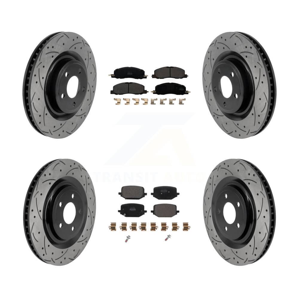 Transit Auto - KDF-101856 - Front and Rear Disc Brake Kits