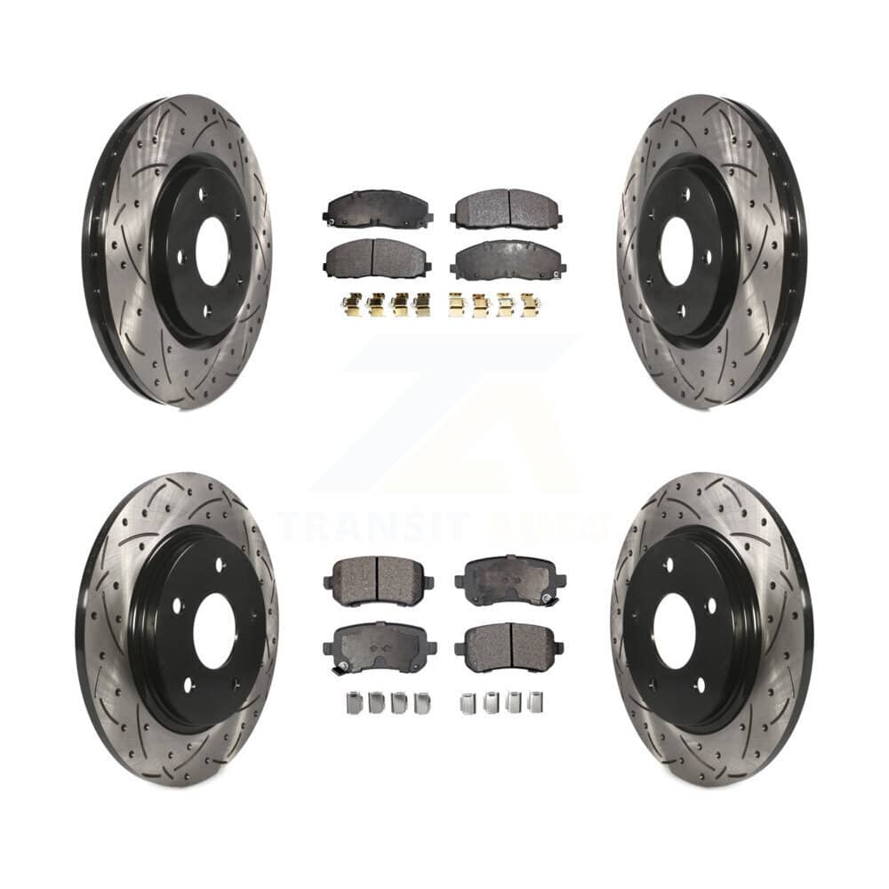 Transit Auto - KDF-101861 - Front and Rear Disc Brake Kits