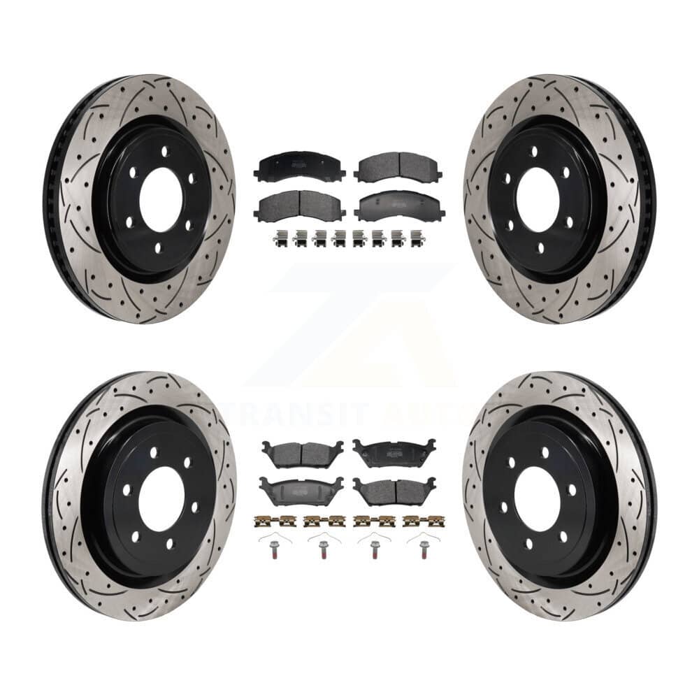 Transit Auto - KDF-102070 - Front and Rear Disc Brake Kits