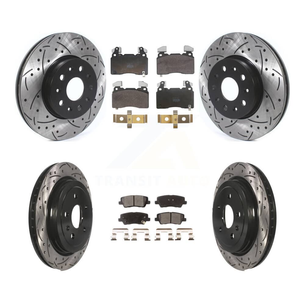Transit Auto - KDF-102073 - Front and Rear Disc Brake Kits