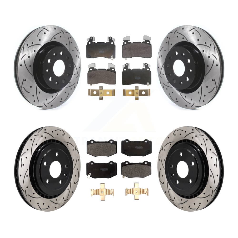 Transit Auto - KDF-102074 - Front and Rear Disc Brake Kits
