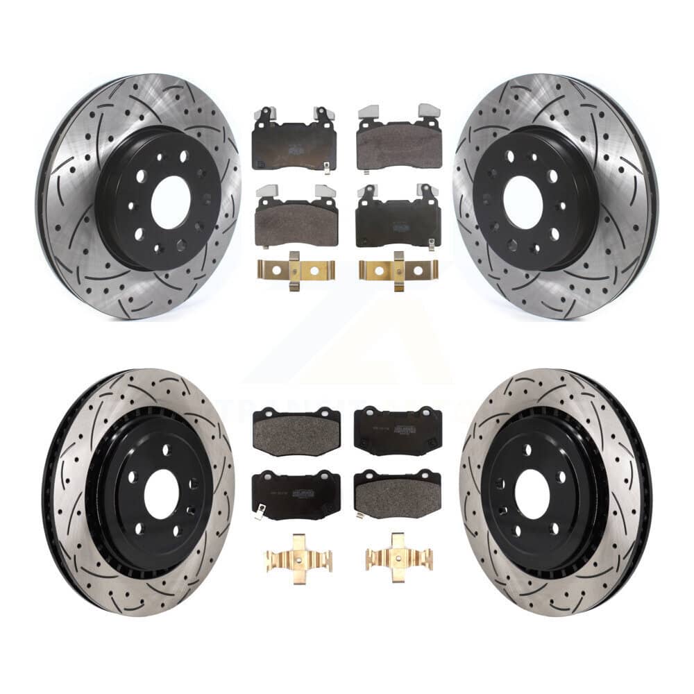 Transit Auto - KDF-102075 - Front and Rear Disc Brake Kits