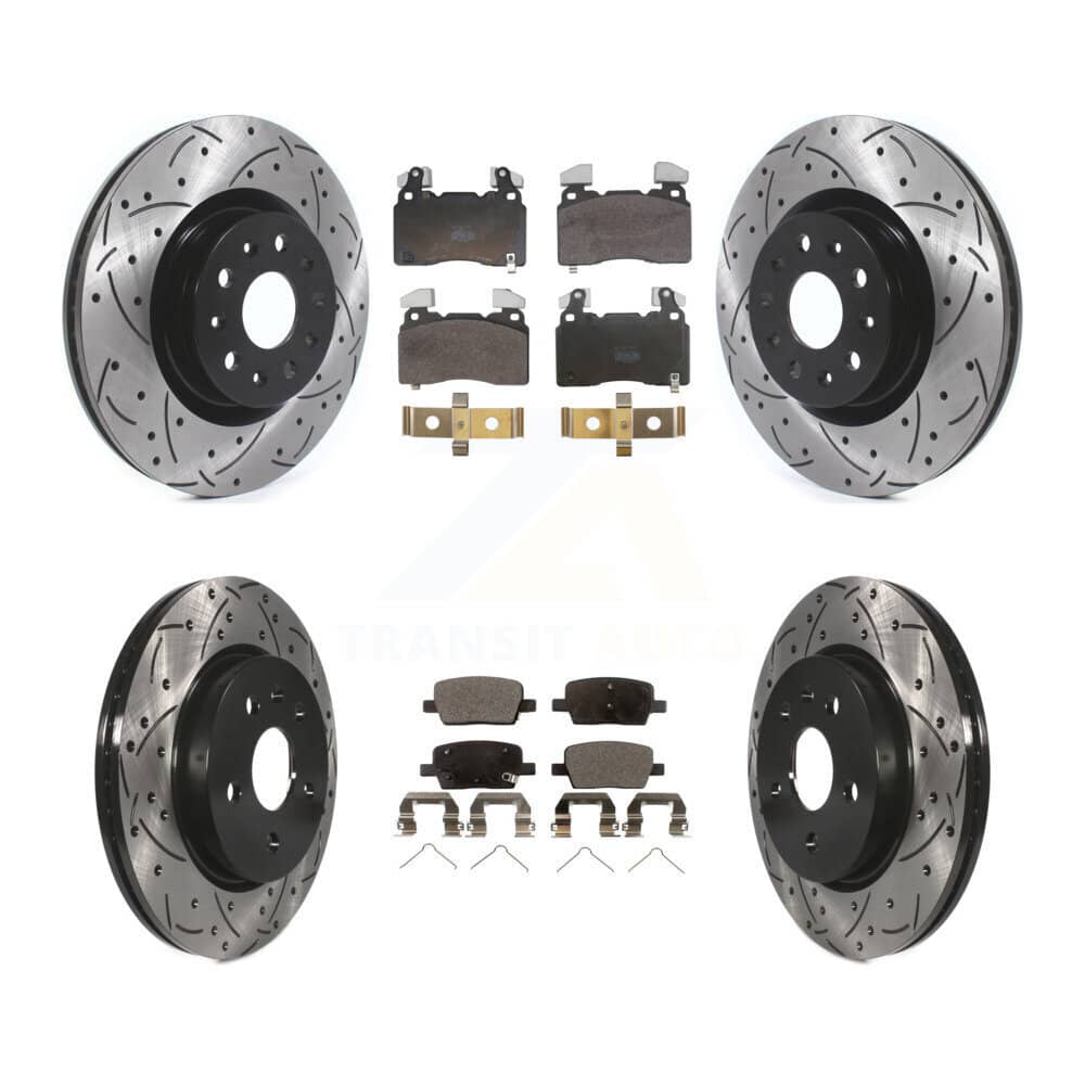 Transit Auto - KDF-102076 - Front and Rear Disc Brake Kits