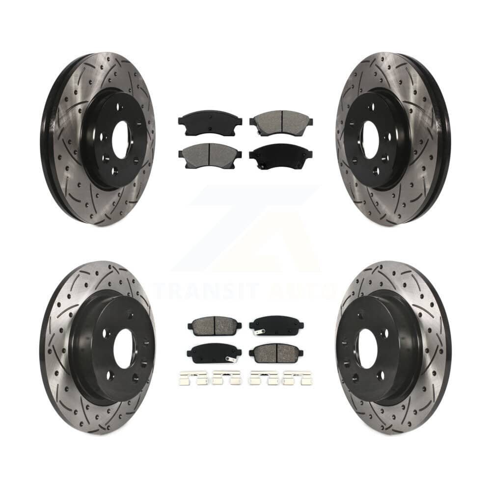Transit Auto - KDS-100184 - Front and Rear Disc Brake Kits