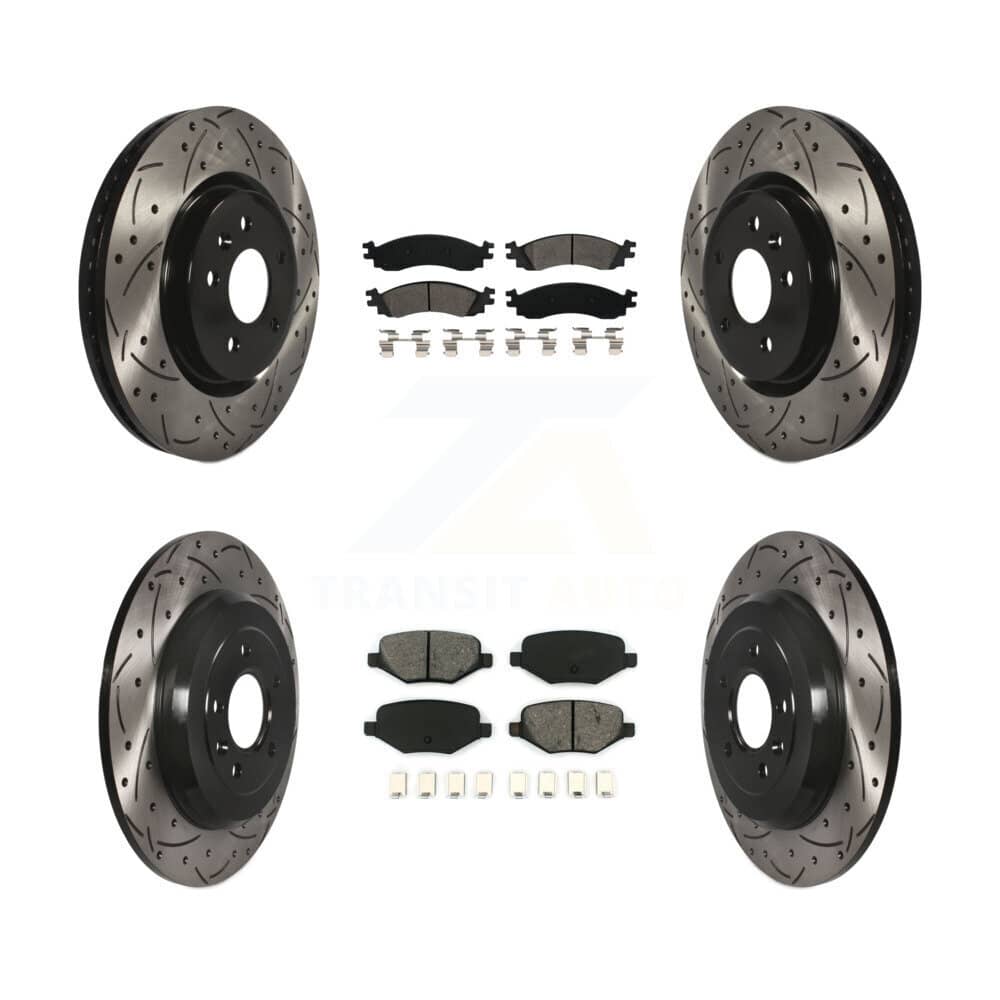 Transit Auto - KDS-100205 - Front and Rear Disc Brake Kits
