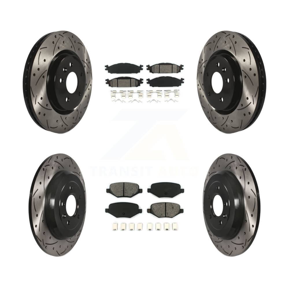 Transit Auto - KDS-100207 - Front and Rear Disc Brake Kits