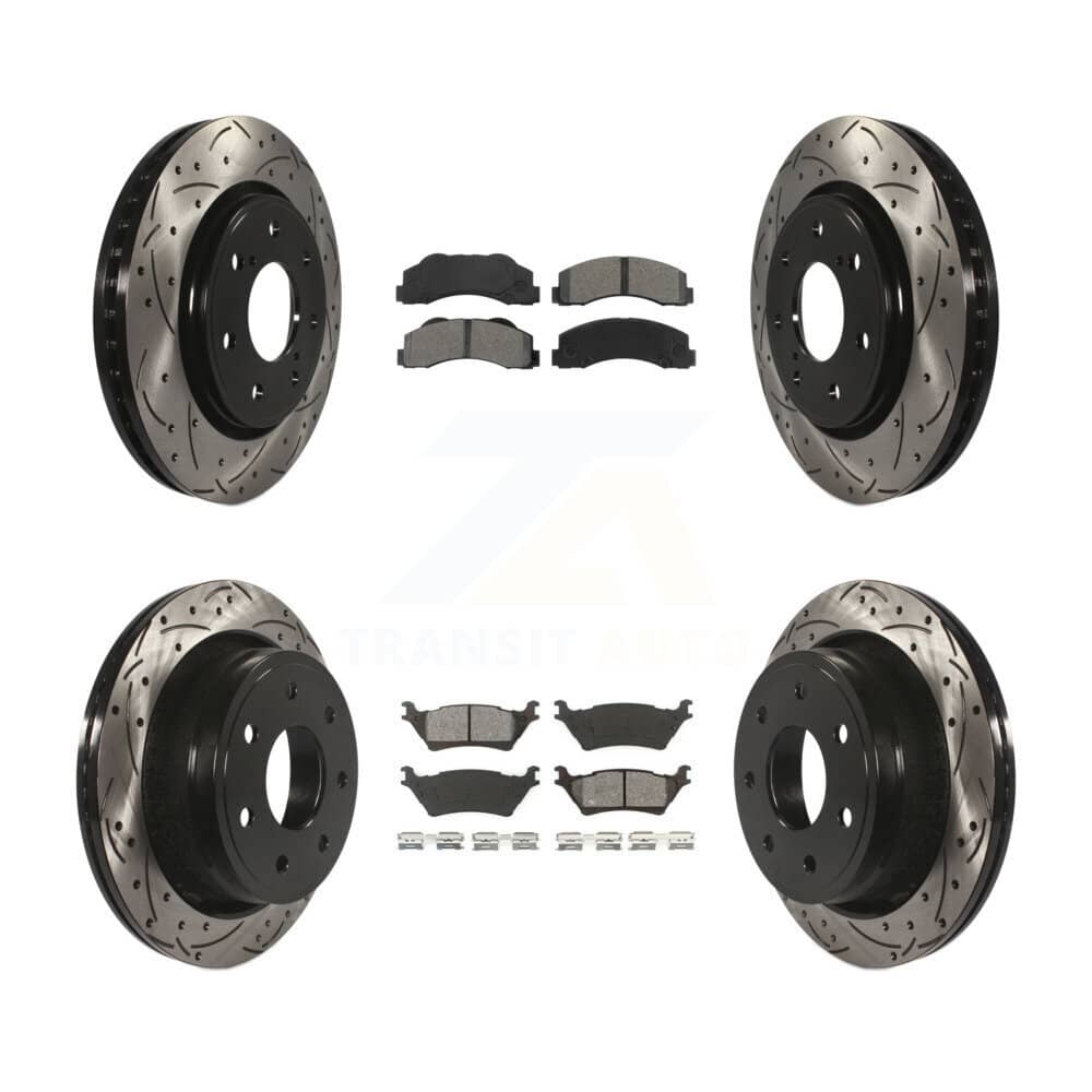 Transit Auto - KDS-100211 - Front and Rear Disc Brake Kits