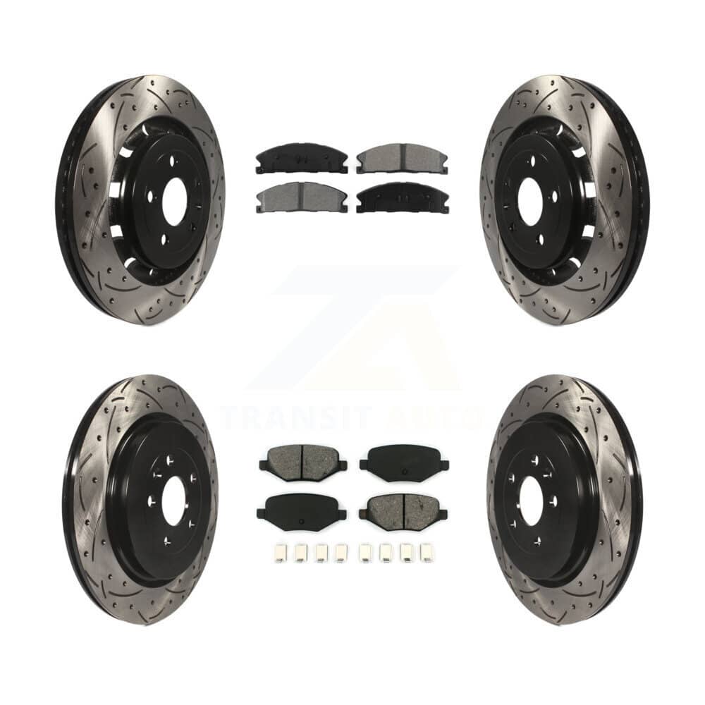 Transit Auto - KDS-100216 - Front and Rear Disc Brake Kits
