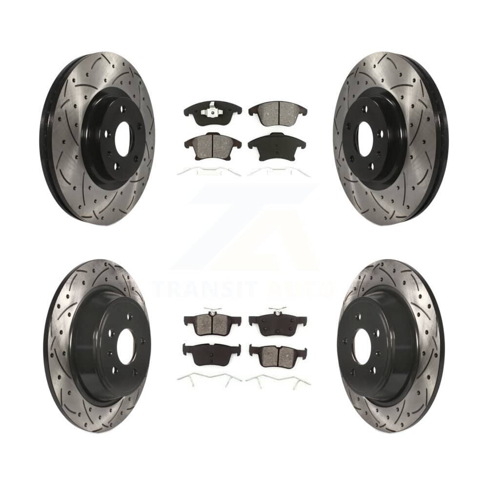 Transit Auto - KDS-100219 - Front and Rear Disc Brake Kits