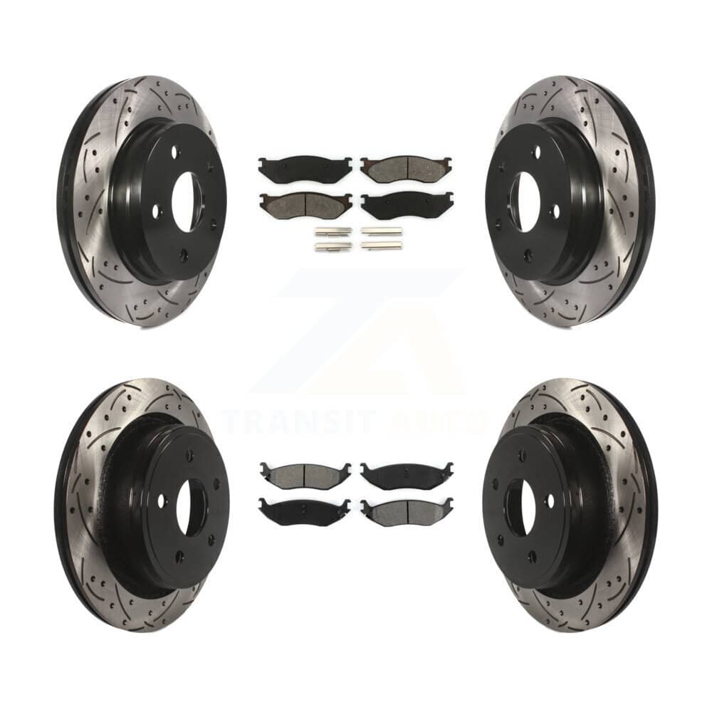 Transit Auto - KDS-100224 - Front and Rear Disc Brake Kits