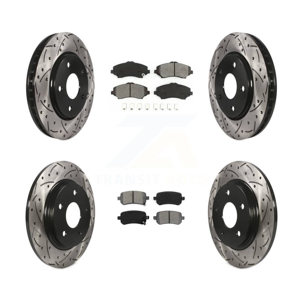 Transit Auto - KDS-100239 - Front and Rear Disc Brake Kits