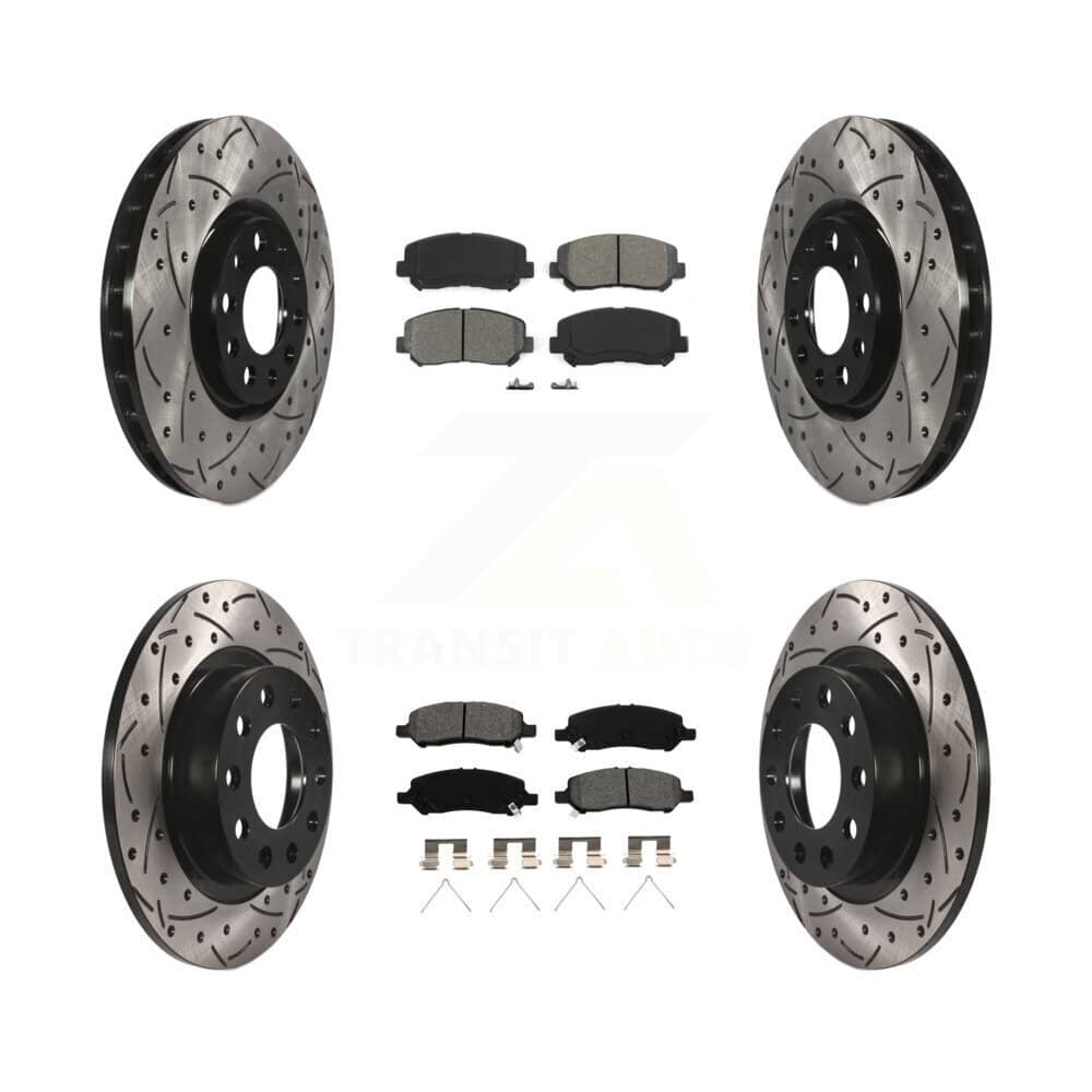 Transit Auto - KDS-100244 - Front and Rear Disc Brake Kits