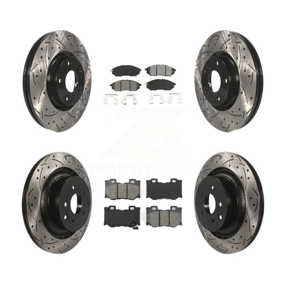 Transit Auto - KDS-100257 - Front and Rear Disc Brake Kits