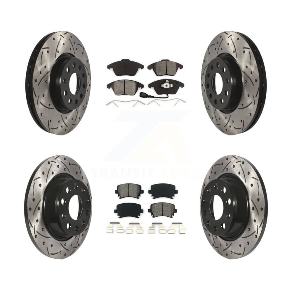 Transit Auto - KDS-100270 - Front and Rear Disc Brake Kits