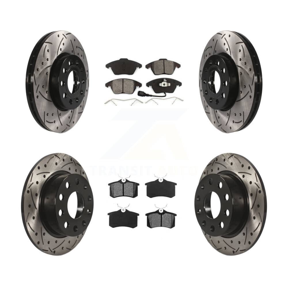 Transit Auto - KDS-100279 - Front and Rear Disc Brake Kits