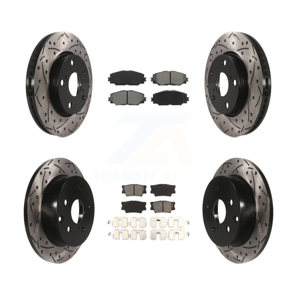 Transit Auto - KDS-100286 - Front and Rear Disc Brake Kits