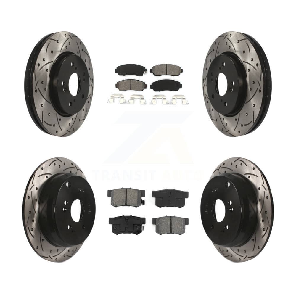 Transit Auto - KDS-100290 - Front and Rear Disc Brake Kits