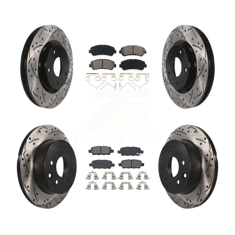 Transit Auto - KDS-100311 - Front and Rear Disc Brake Kits