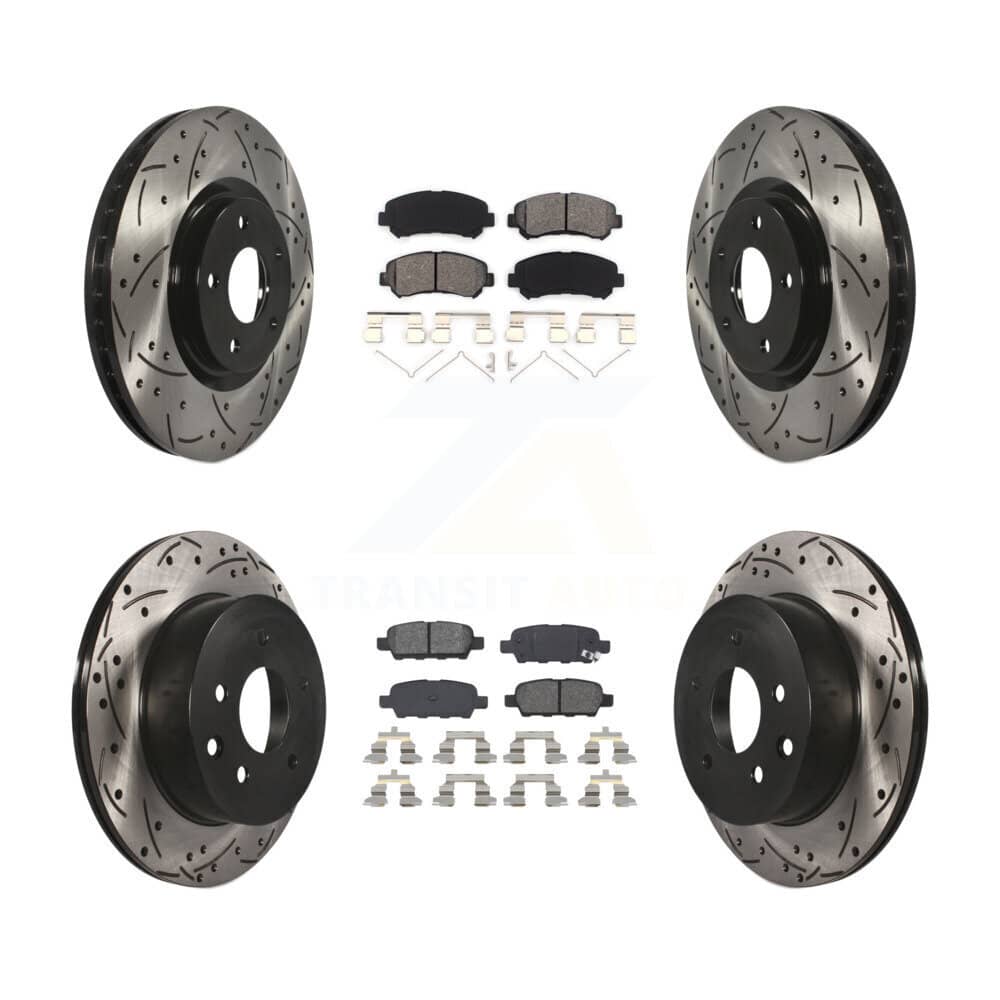 Transit Auto - KDS-100314 - Front and Rear Disc Brake Kits