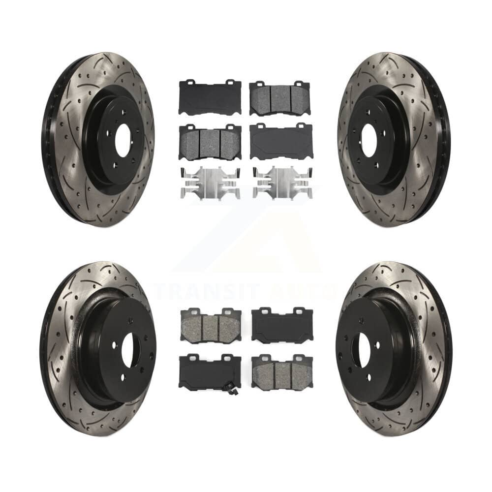 Transit Auto - KDS-100318 - Front and Rear Disc Brake Kits