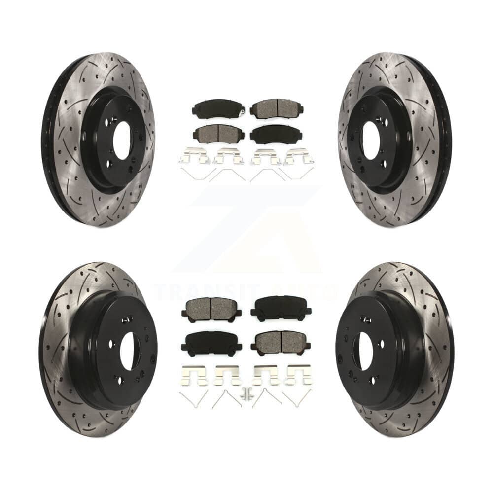 Transit Auto - KDS-100324 - Front and Rear Disc Brake Kits