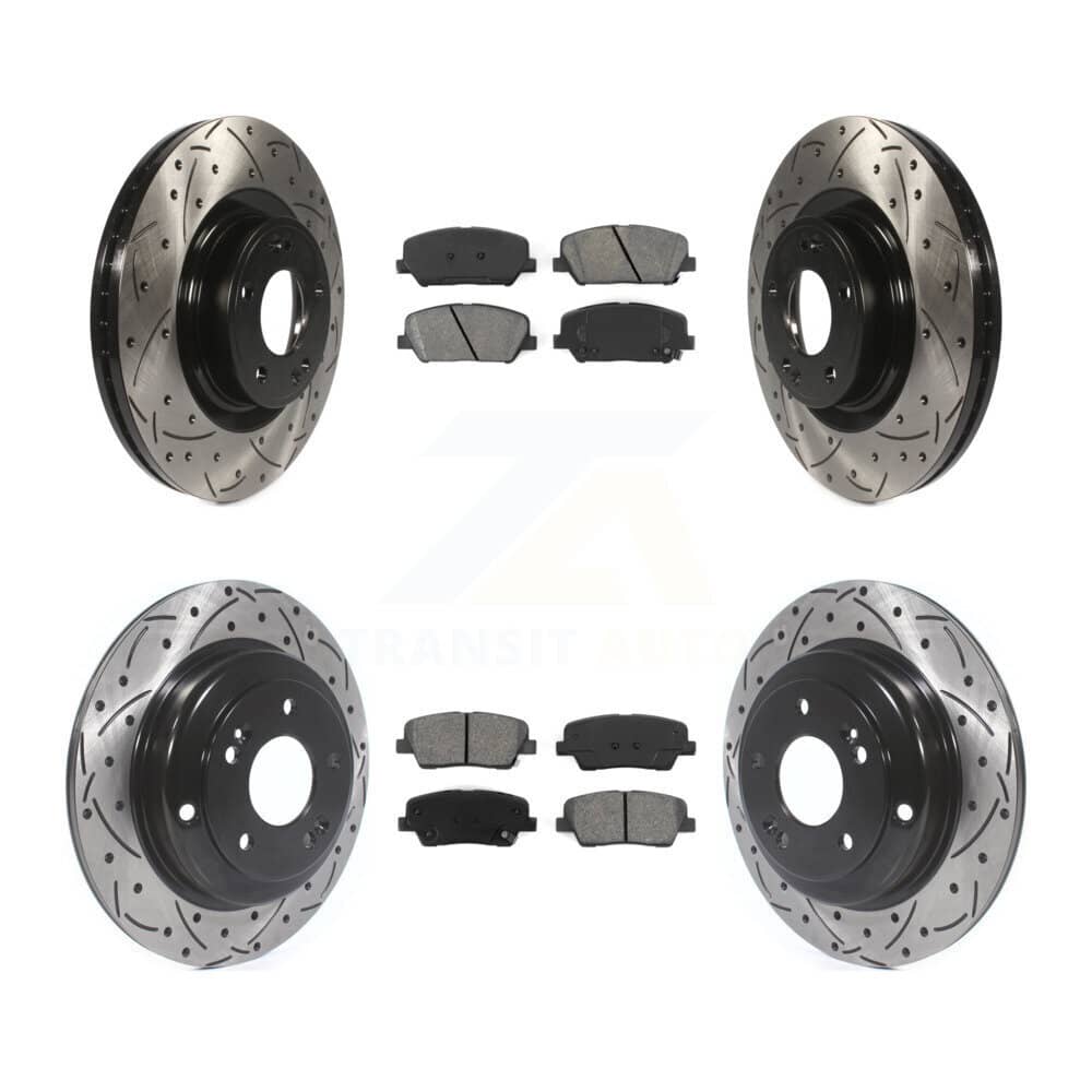 Transit Auto - KDS-100326 - Front and Rear Disc Brake Kits