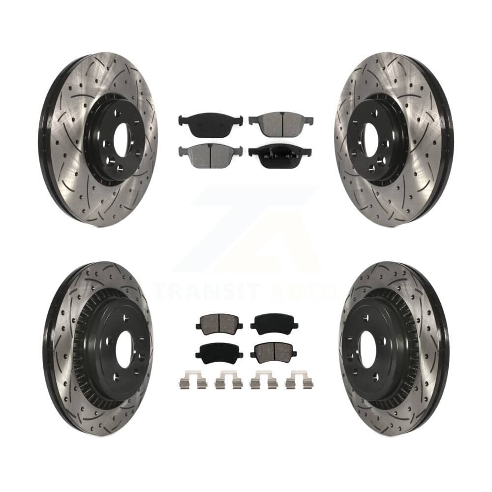 Transit Auto - KDS-100327 - Front and Rear Disc Brake Kits