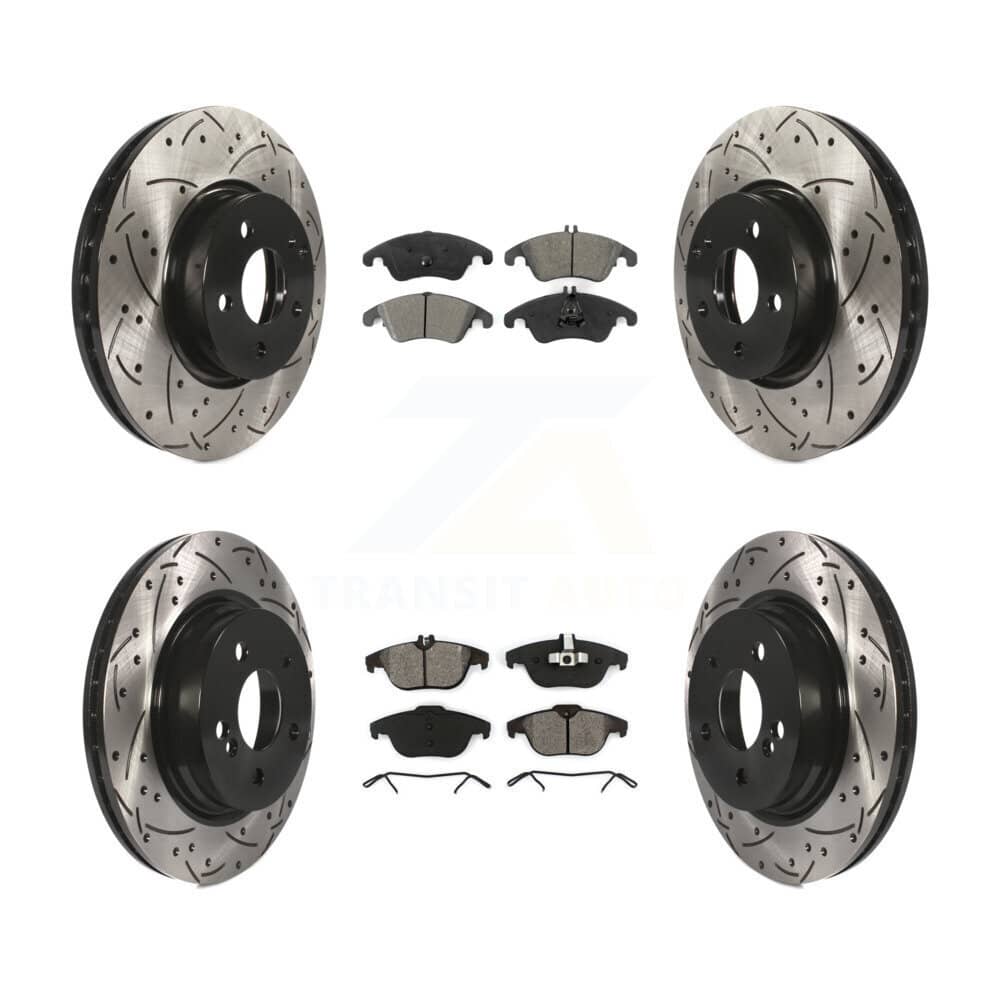 Transit Auto - KDS-100334 - Front and Rear Disc Brake Kits