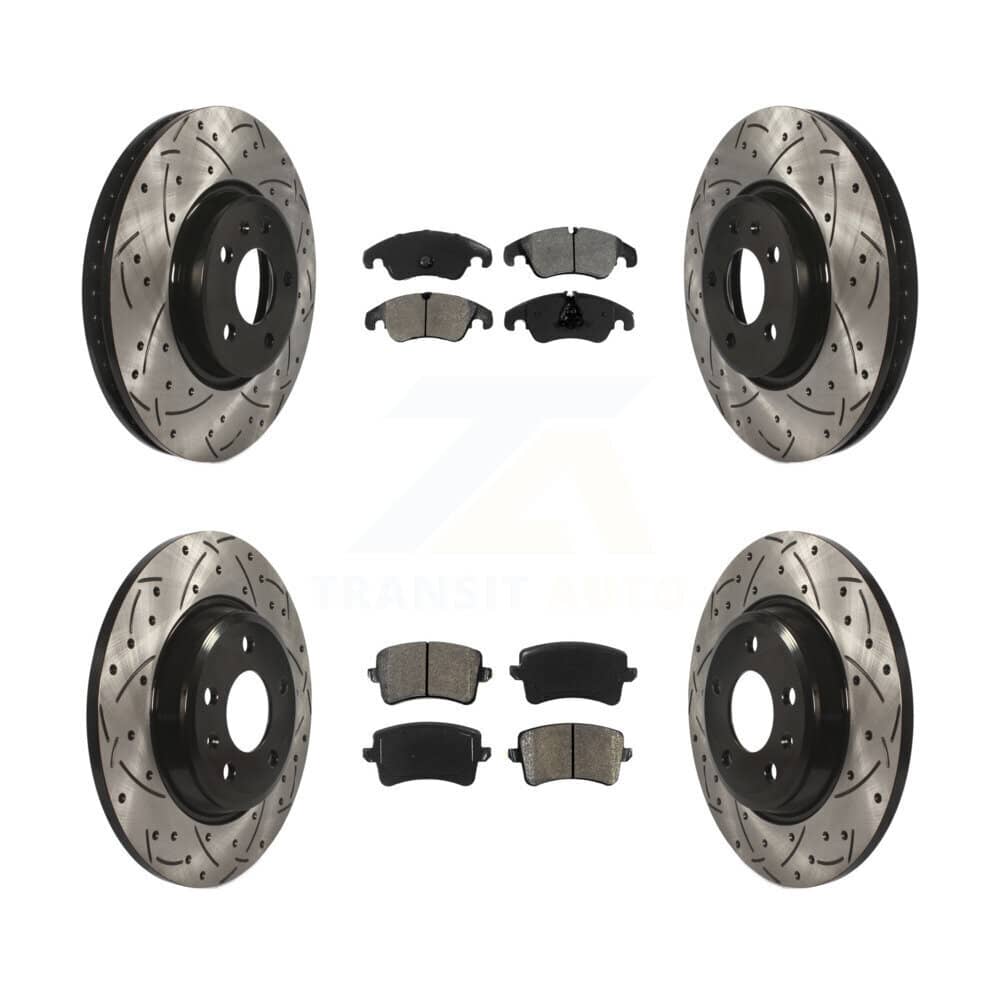 Transit Auto - KDS-100340 - Front and Rear Disc Brake Kits