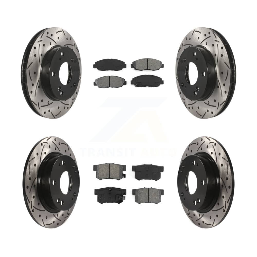 Transit Auto - KDS-100342 - Front and Rear Disc Brake Kits