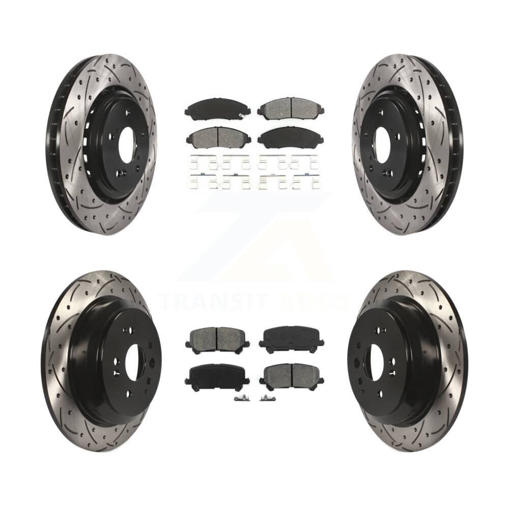 Transit Auto - KDS-100358 - Front and Rear Disc Brake Kits