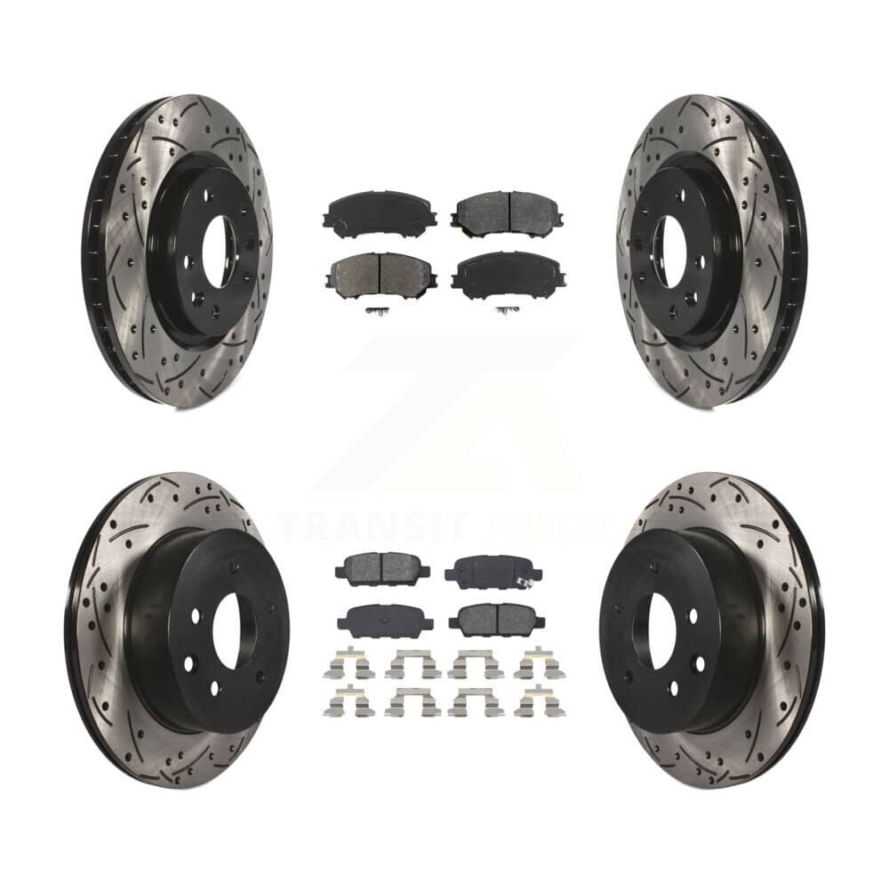 Transit Auto - KDS-100368 - Front and Rear Disc Brake Kits