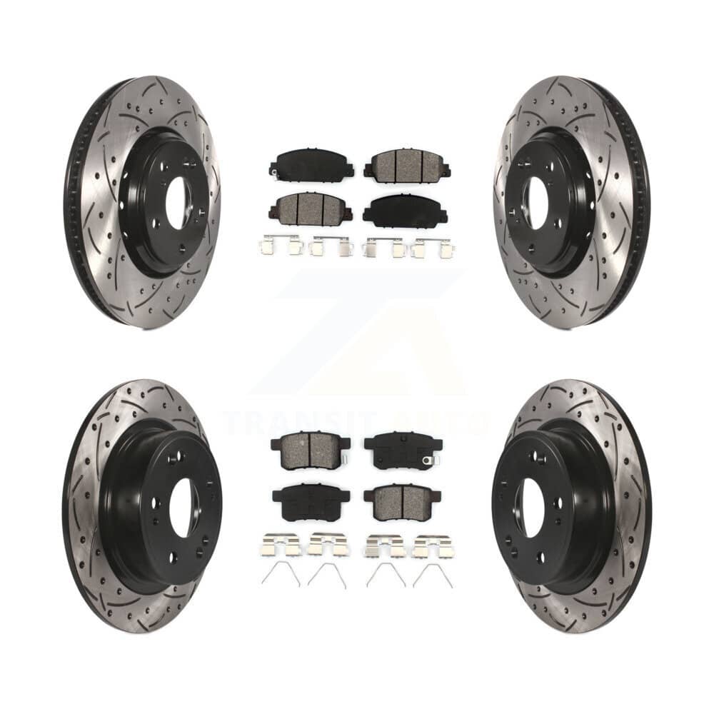 Transit Auto - KDS-100372 - Front and Rear Disc Brake Kits