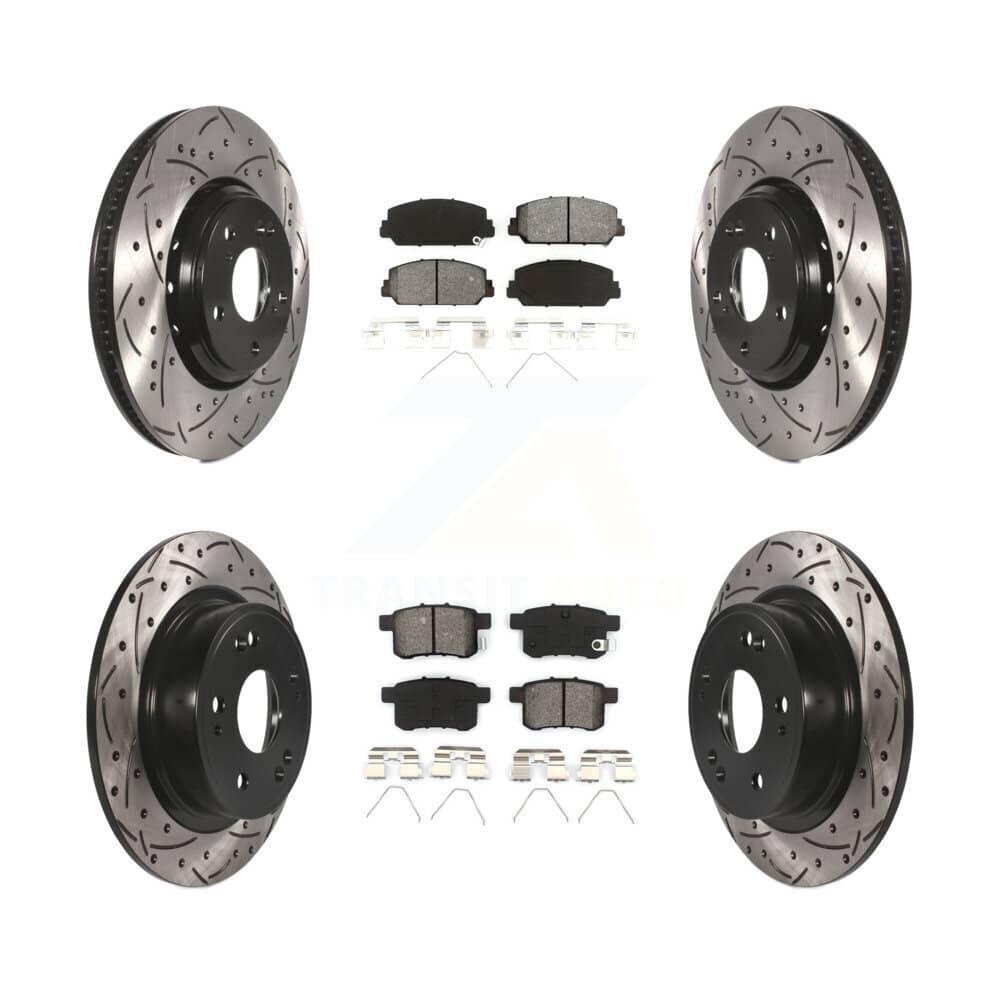 Transit Auto - KDS-100373 - Front and Rear Disc Brake Kits