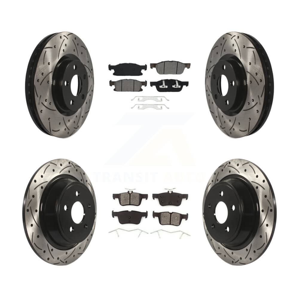 Transit Auto - KDS-100517 - Front and Rear Disc Brake Kits