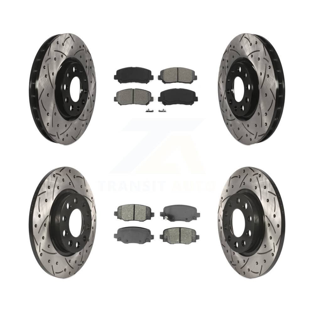 Transit Auto - KDS-100520 - Front and Rear Disc Brake Kits