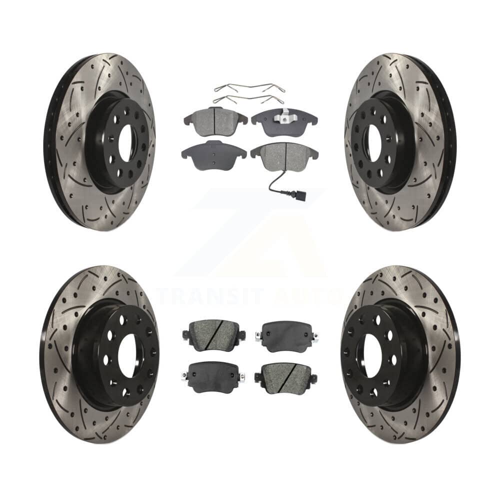 Transit Auto - KDS-100524 - Front and Rear Disc Brake Kits