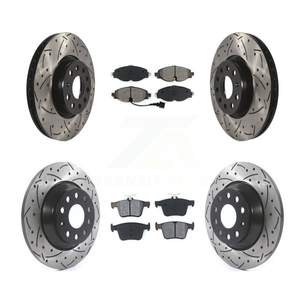 Transit Auto - KDS-100528 - Front and Rear Disc Brake Kits