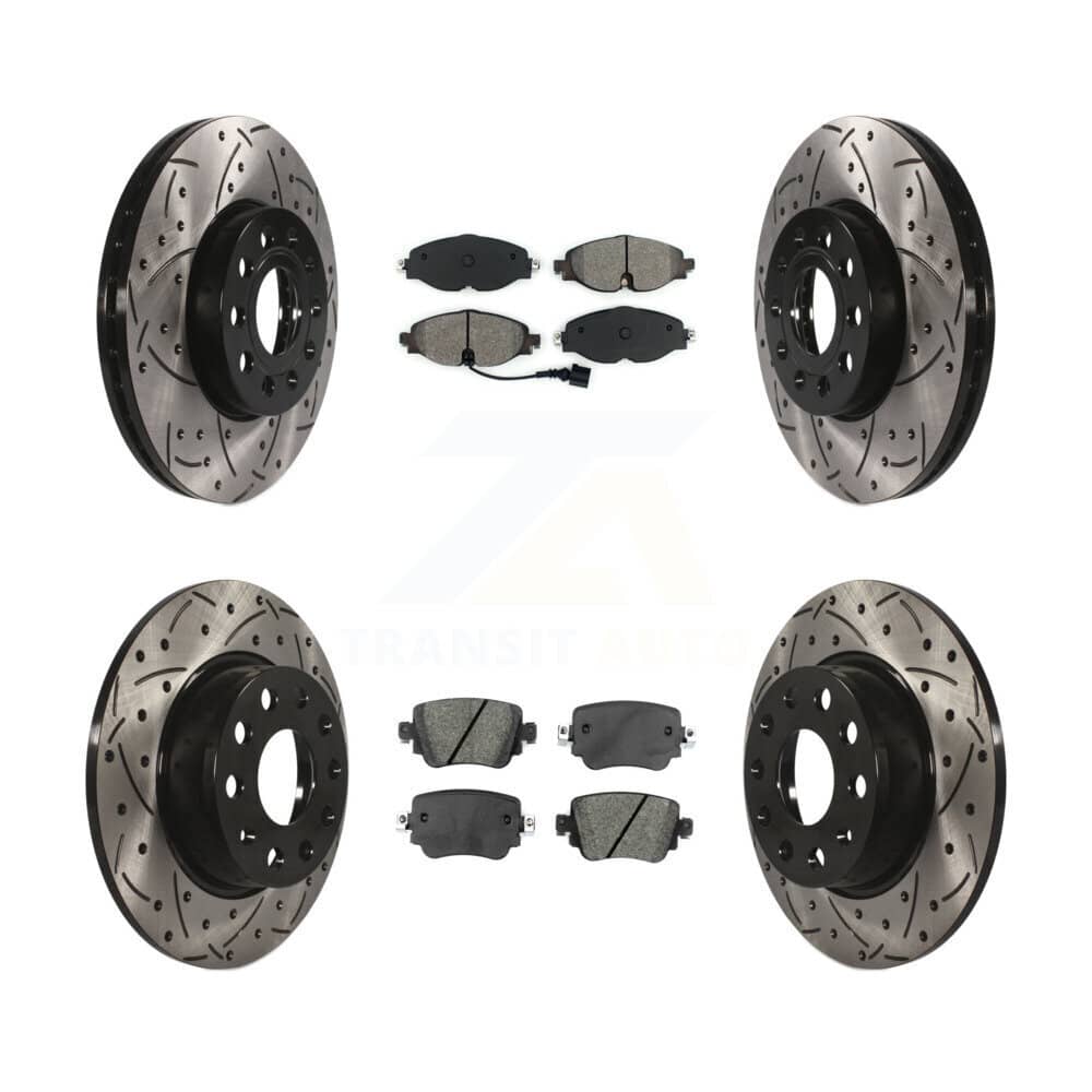 Transit Auto - KDS-100530 - Front and Rear Disc Brake Kits