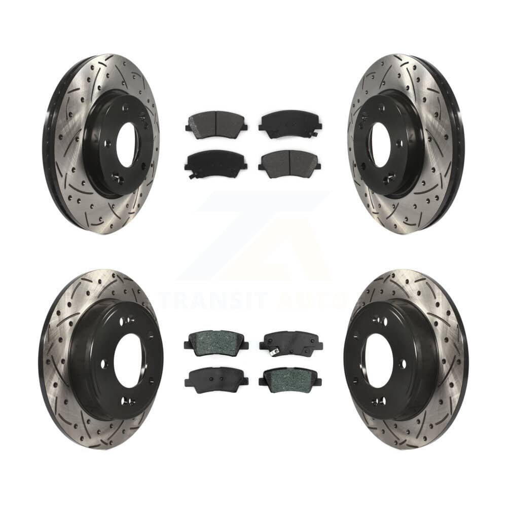 Transit Auto - KDS-100535 - Front and Rear Disc Brake Kits