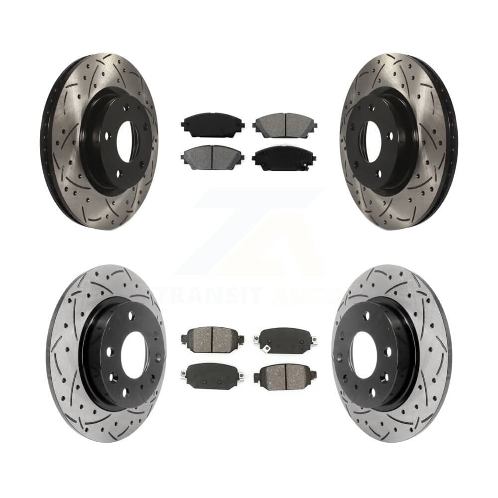 Transit Auto - KDS-100540 - Front and Rear Disc Brake Kits