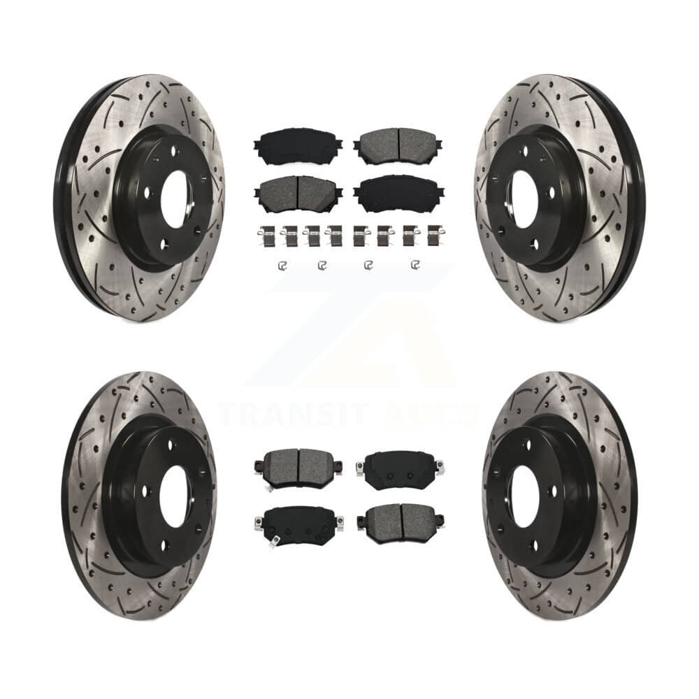 Transit Auto - KDS-100552 - Front and Rear Disc Brake Kits