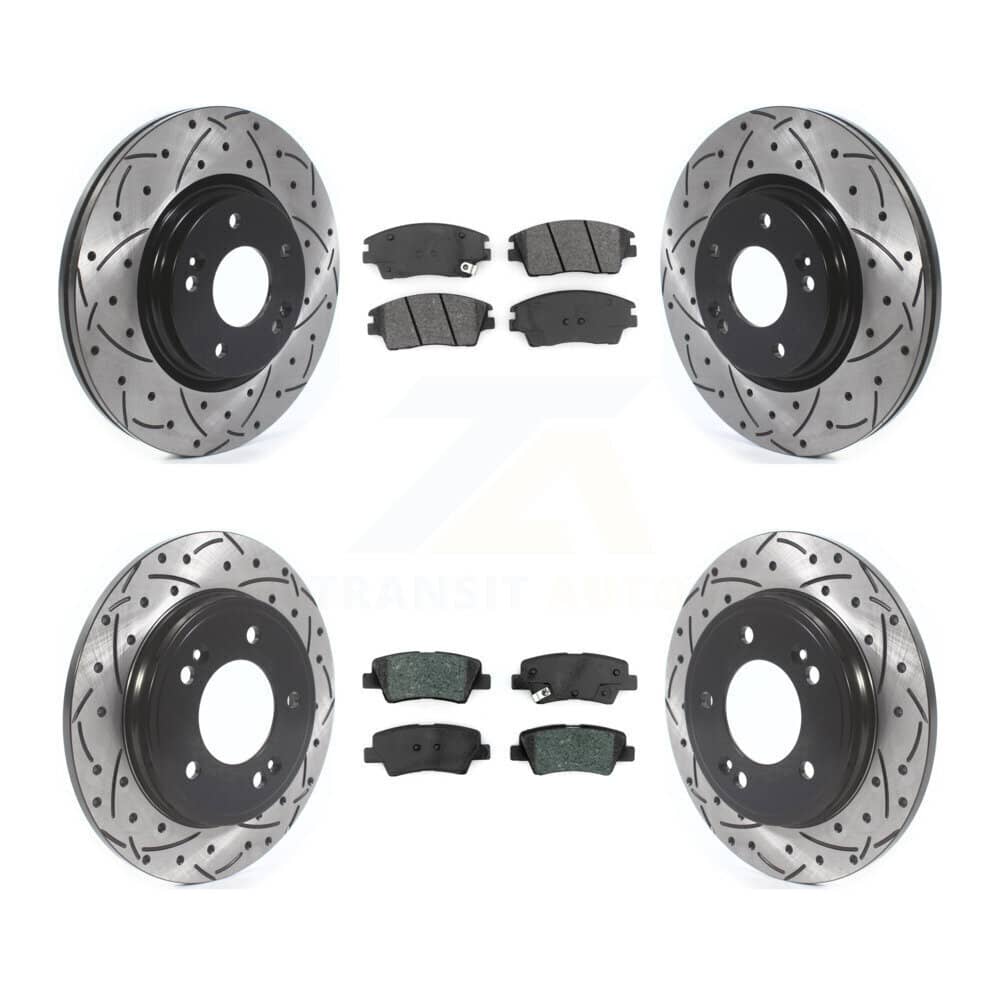 Transit Auto - KDS-100581 - Front and Rear Disc Brake Kits
