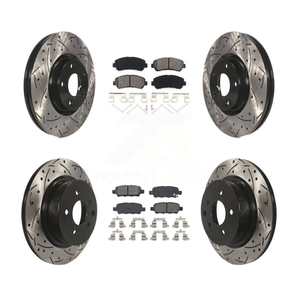 Transit Auto - KDS-100604 - Front and Rear Disc Brake Kits