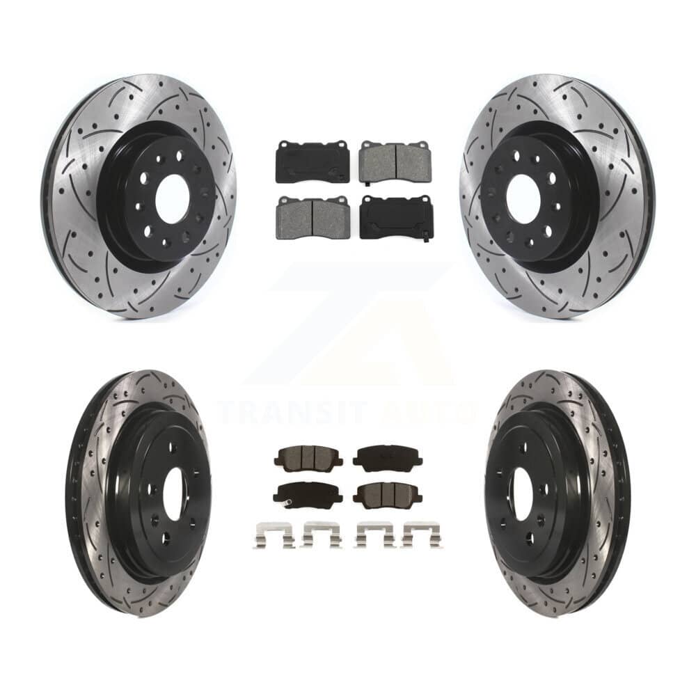 Transit Auto - KDS-100624 - Front and Rear Disc Brake Kits