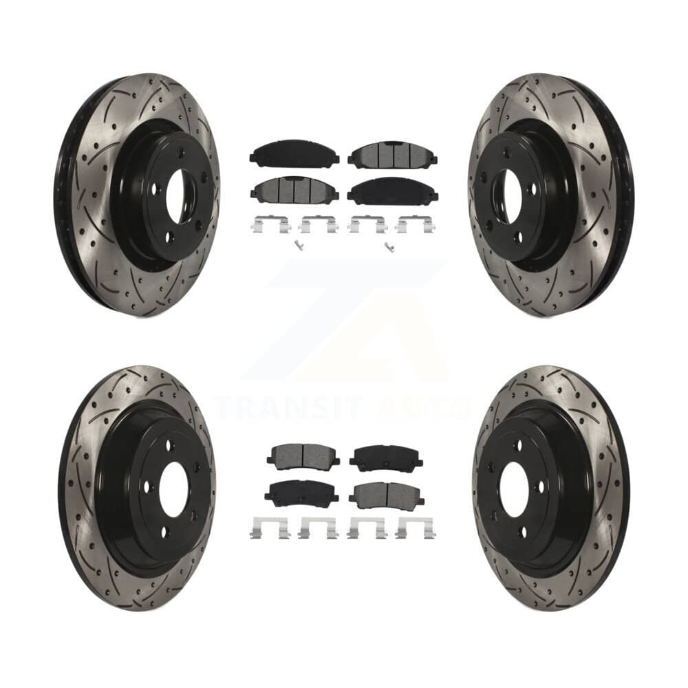 Transit Auto - KDS-100627 - Front and Rear Disc Brake Kits