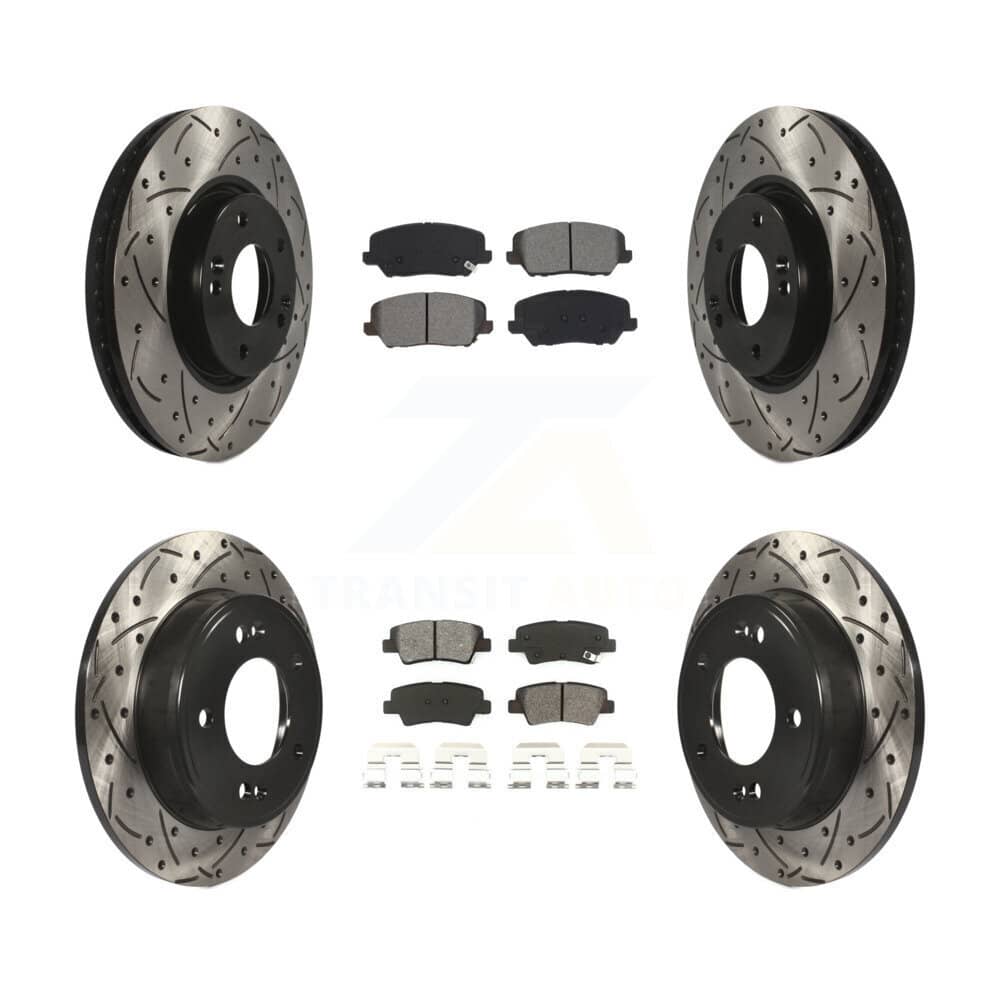 Transit Auto - KDS-100629 - Front and Rear Disc Brake Kits